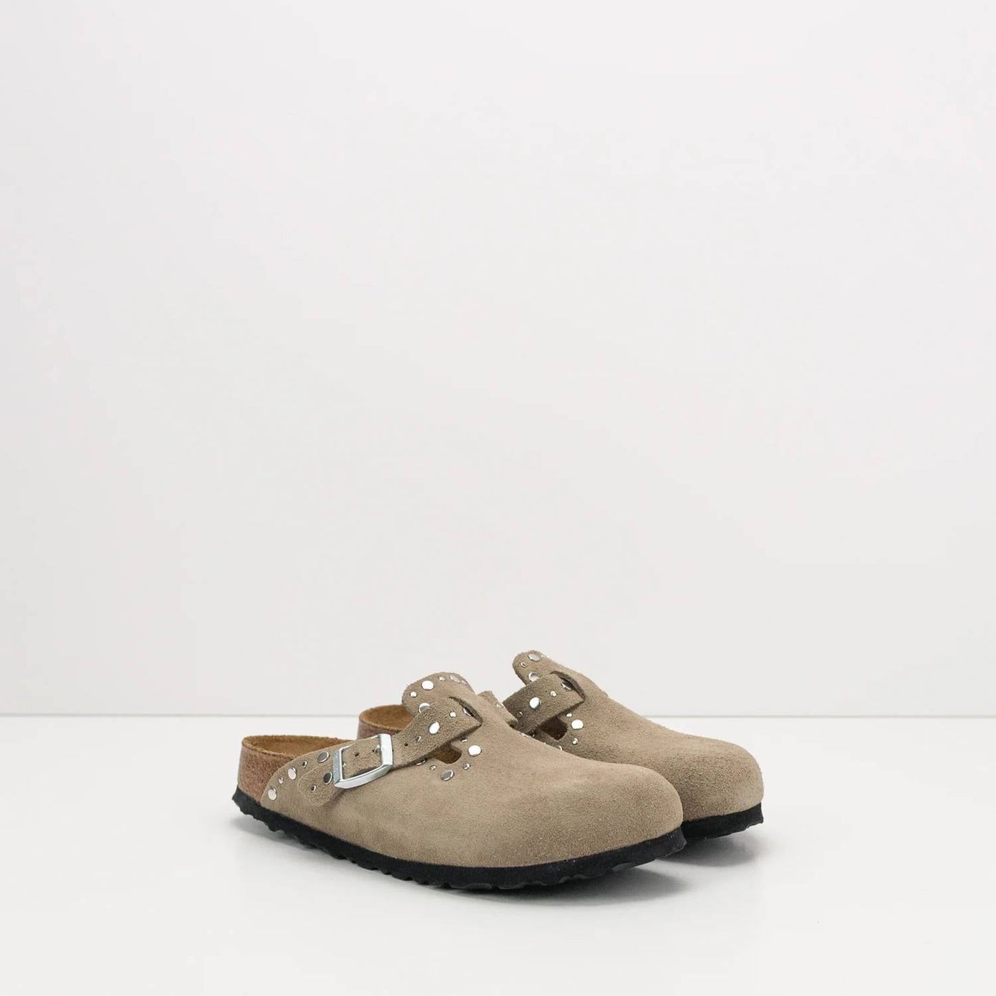 Birkenstock - Women's Boston Rivet Suede Clog