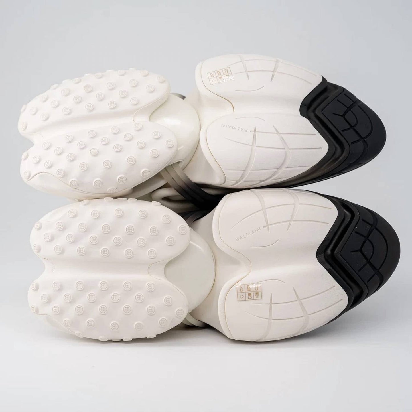Balmain - Men's Unicorn Low-top Neoprene & Leather Chunky Sneakers