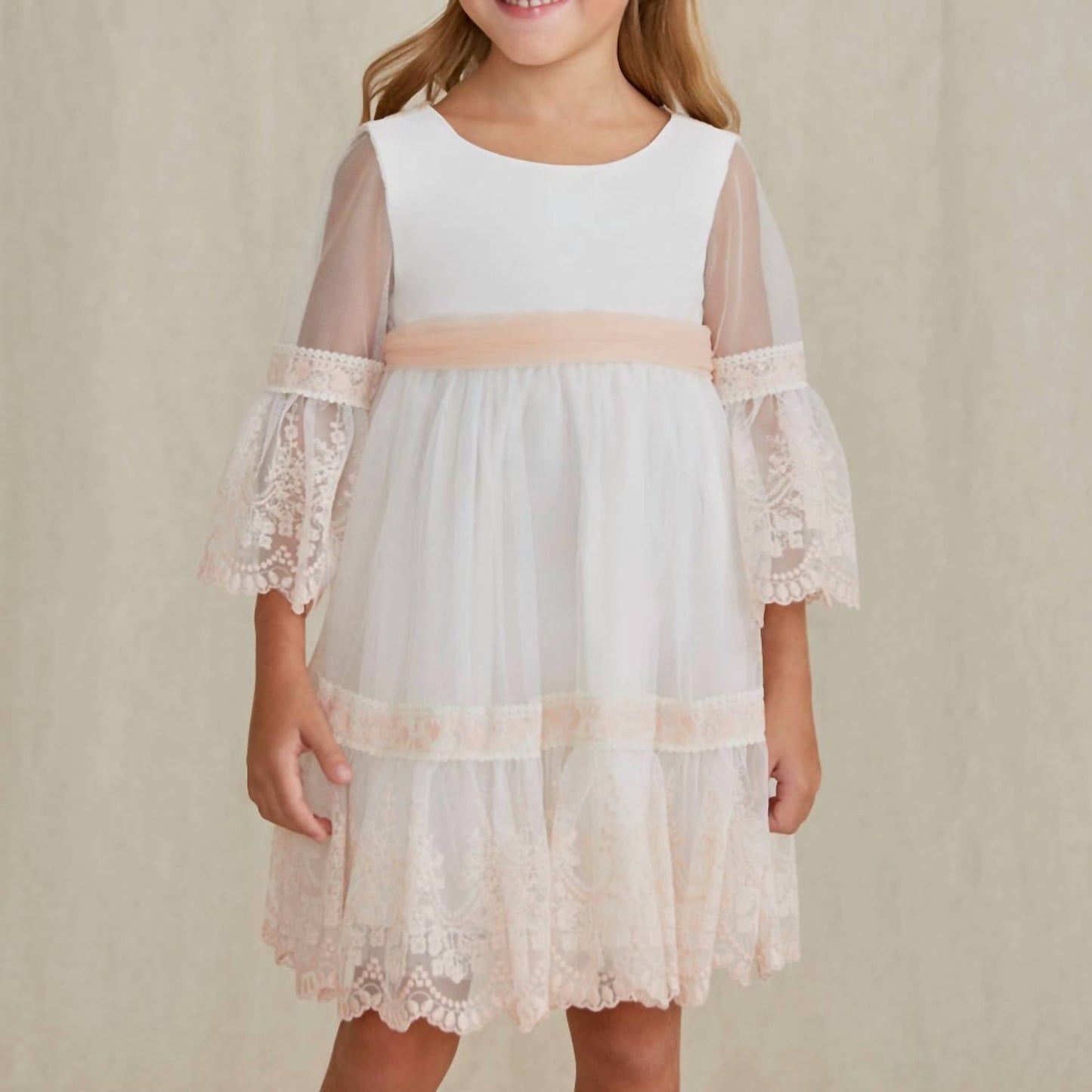 Abel & Lula - Girls' Romantic Lace Dress