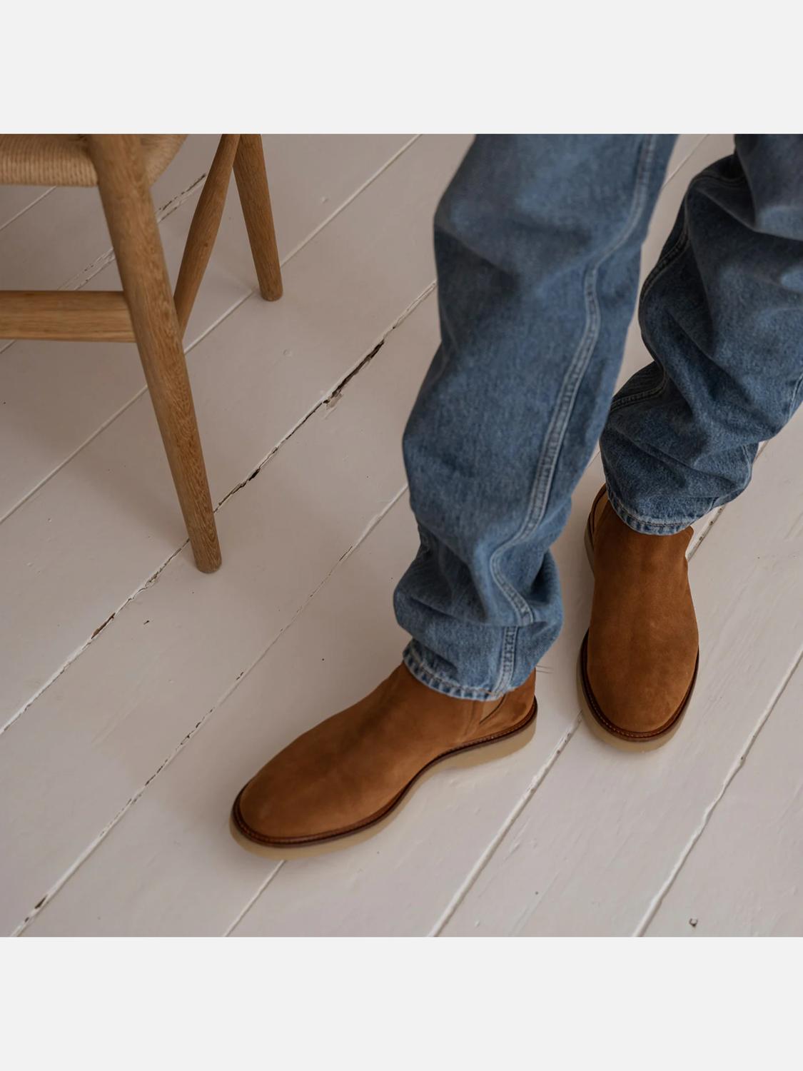 Shoe The Bear - Men's Kip Chelsea Leather Boots