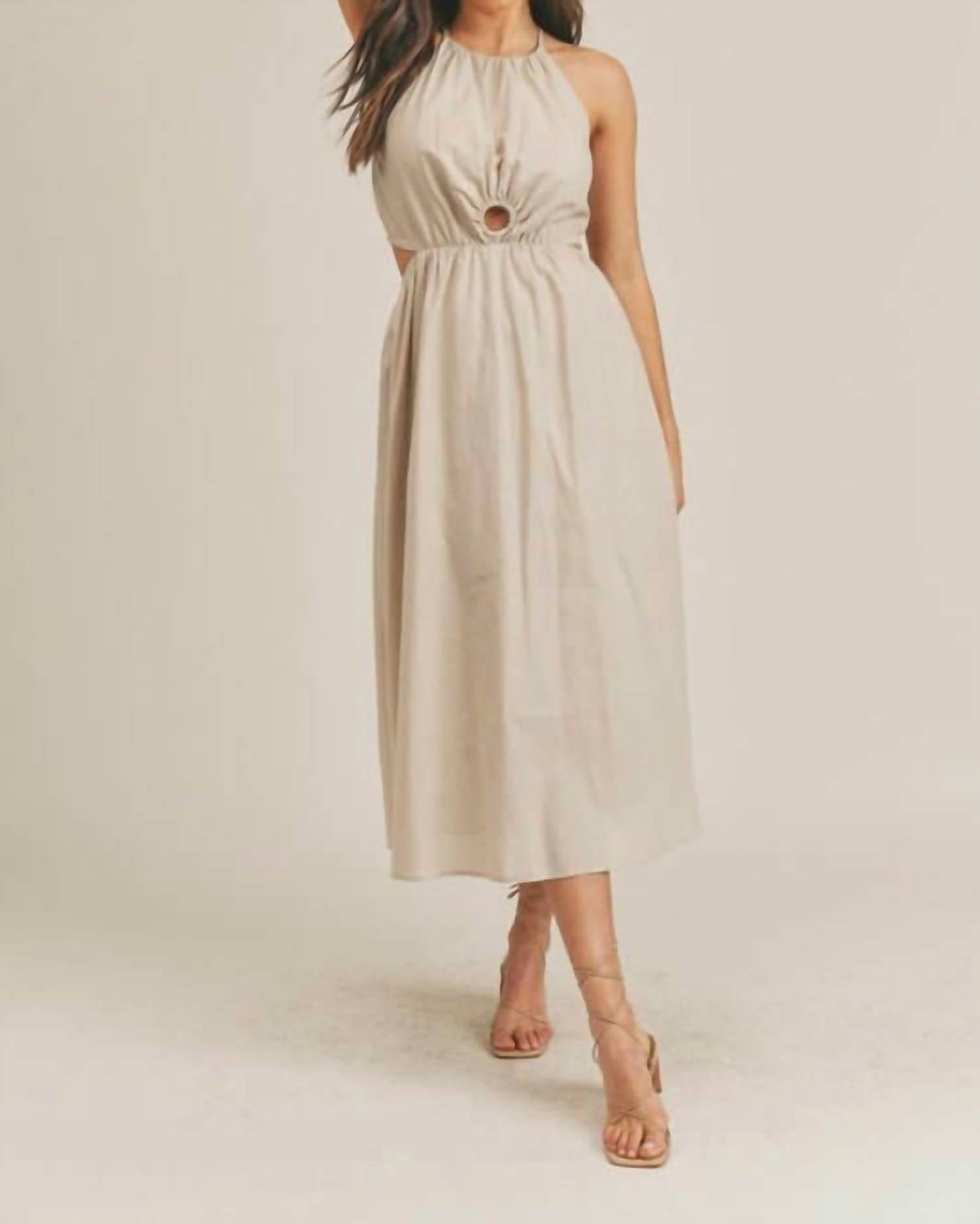 &Merci - Cut Out Midi Dress