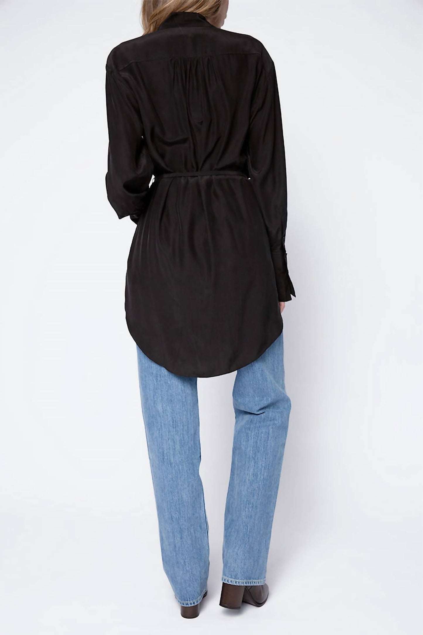 Frame - Cravat Collared Dress
