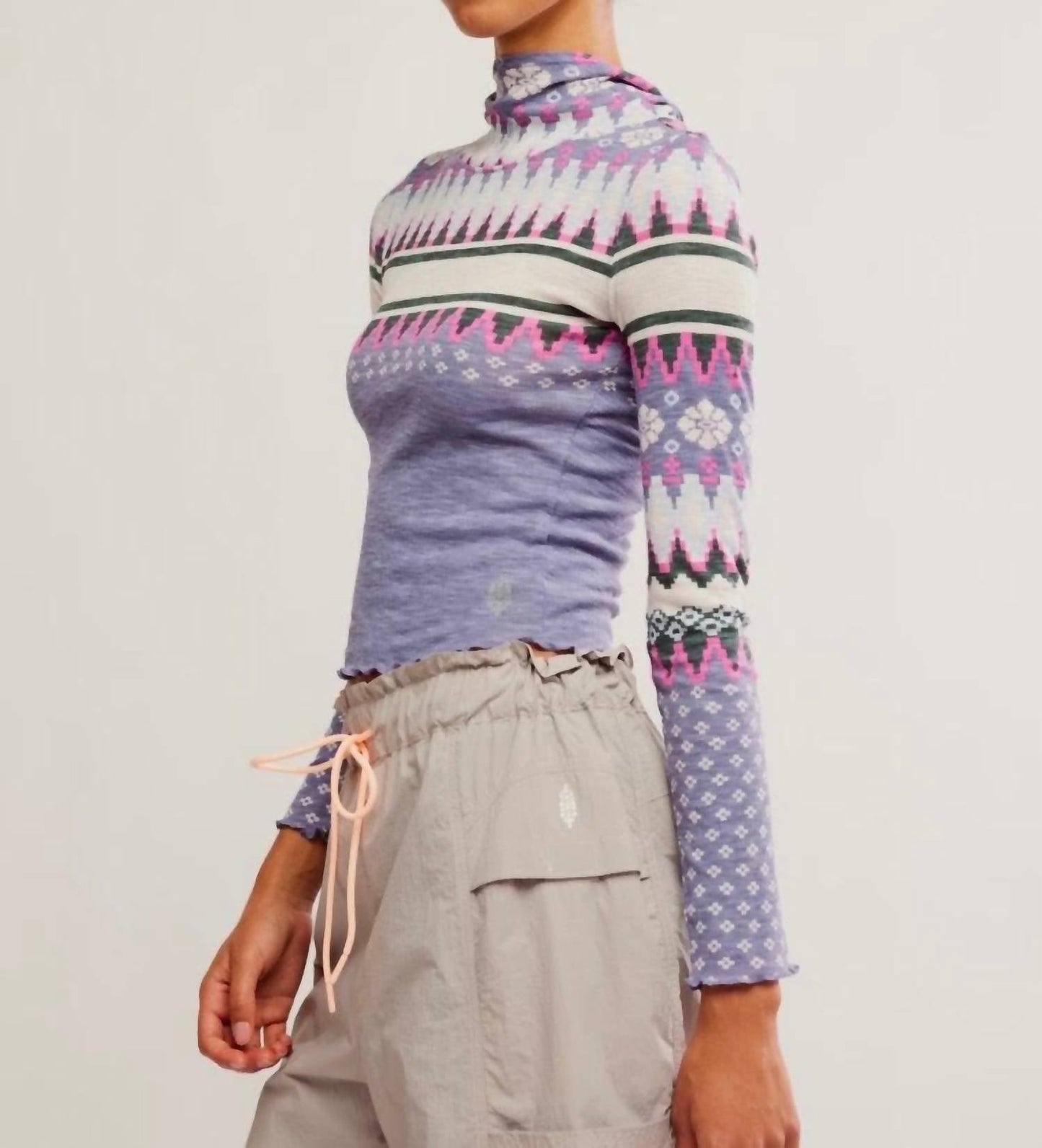 Free People - Breathe Easy Printed Layer Top
