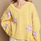 Pol - Star Patch Sweater