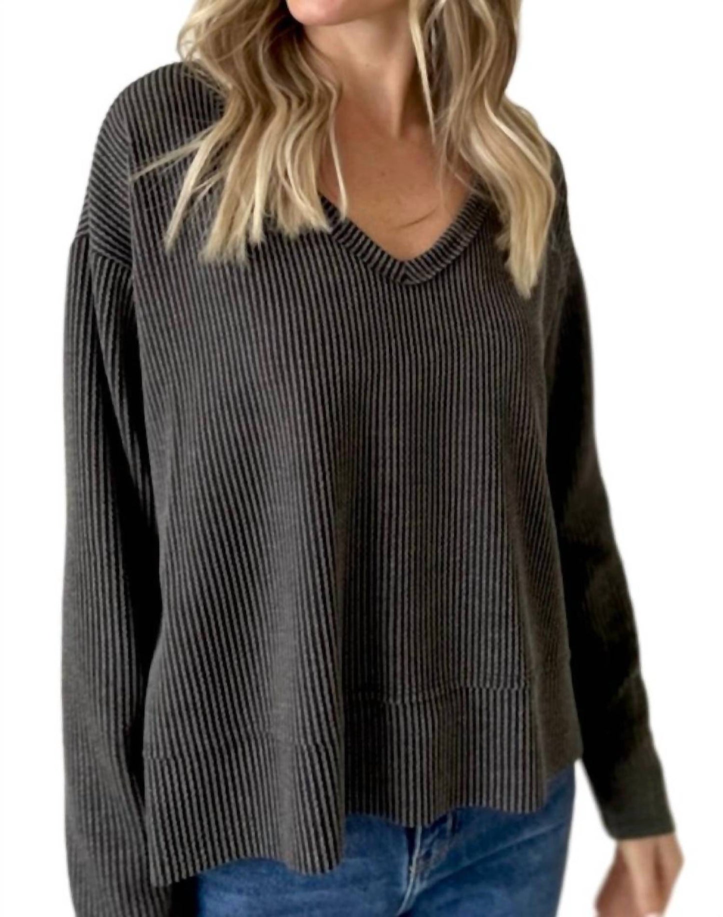 Six/Fifty - Dolan V Neck Sweater