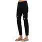 Judy Blue - High-waist Destroyed Boyfriend Jeans