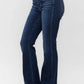 Judy Blue - High Waist Vintage Frayed Hem Bootcut Jean