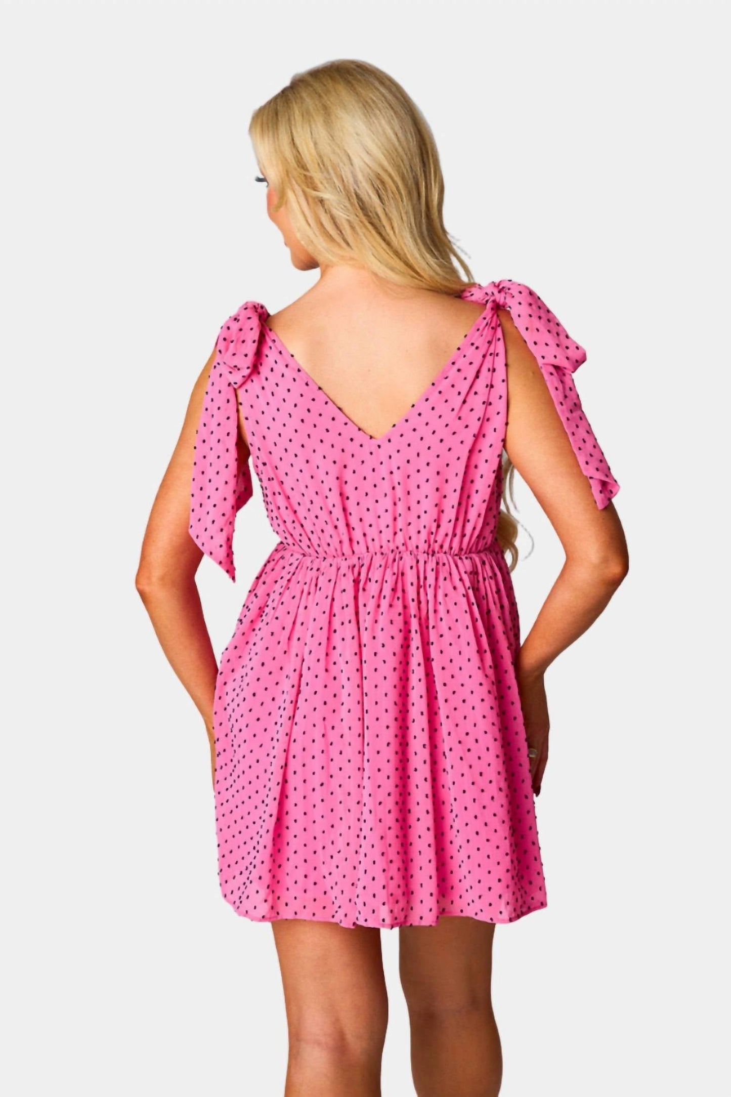 Buddylove - Melanie Tie-Shoulder Mini Dress
