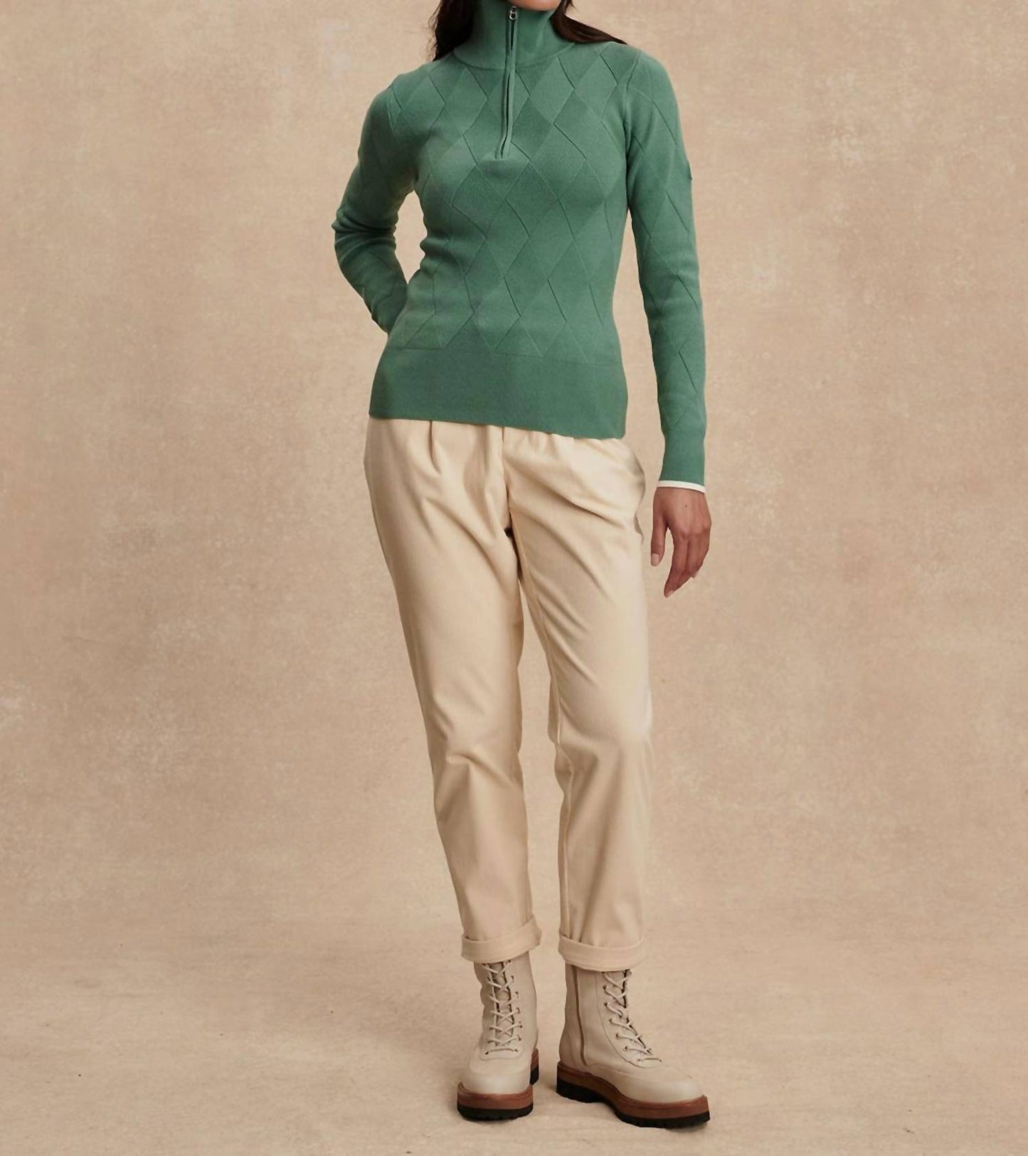 Varley - Lawson Half-zip Knit Top