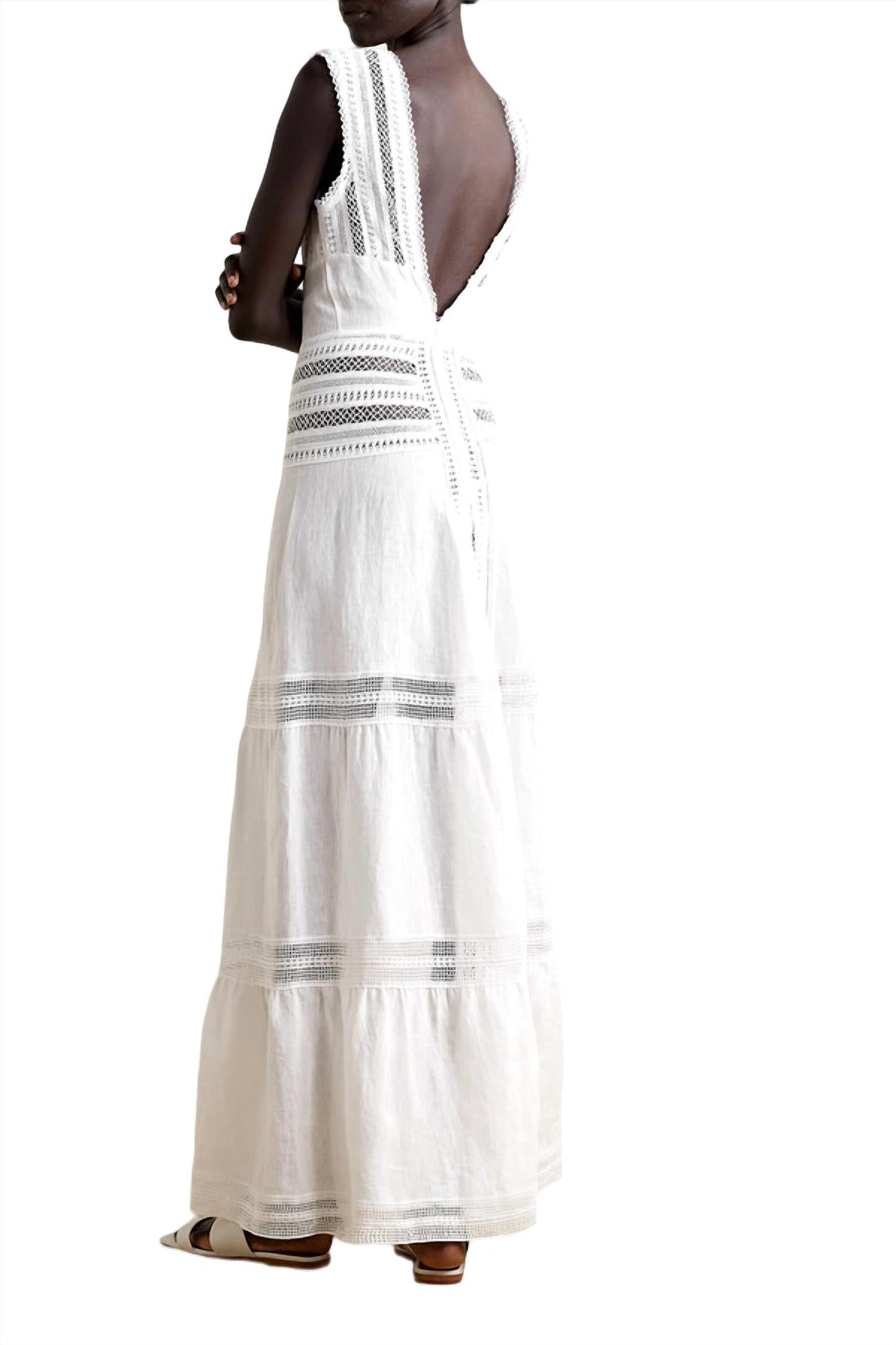 Miguelina - Calista washed linen dress