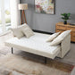 Elisea Sleeper Sectional Sofa With 2 Toss Pillows - Beige