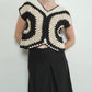 Aaron & Amber - Becky Handmade Crochet Sweater Top
