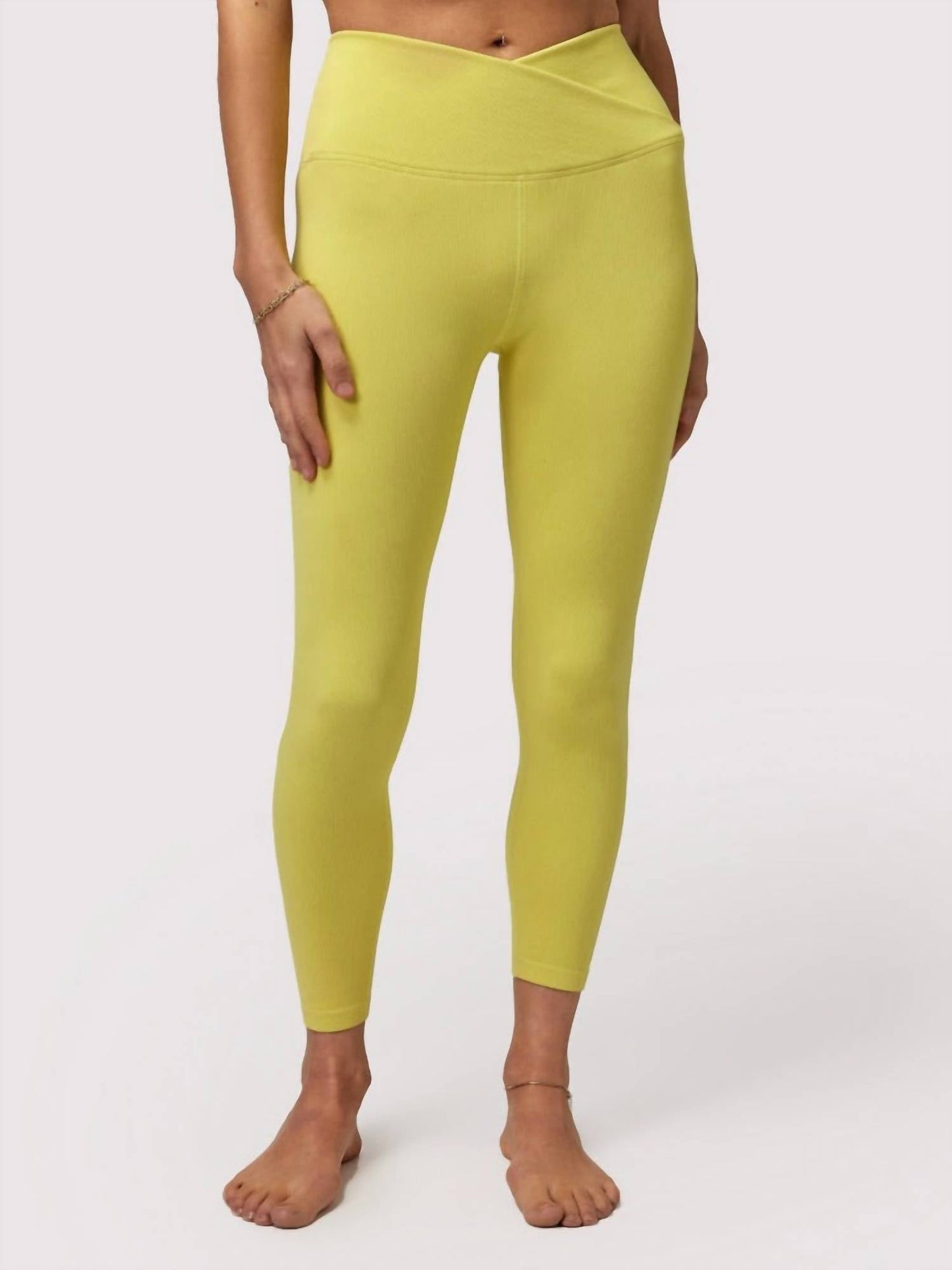Spiritual Gangster - Front Wrap Seamless Leggings