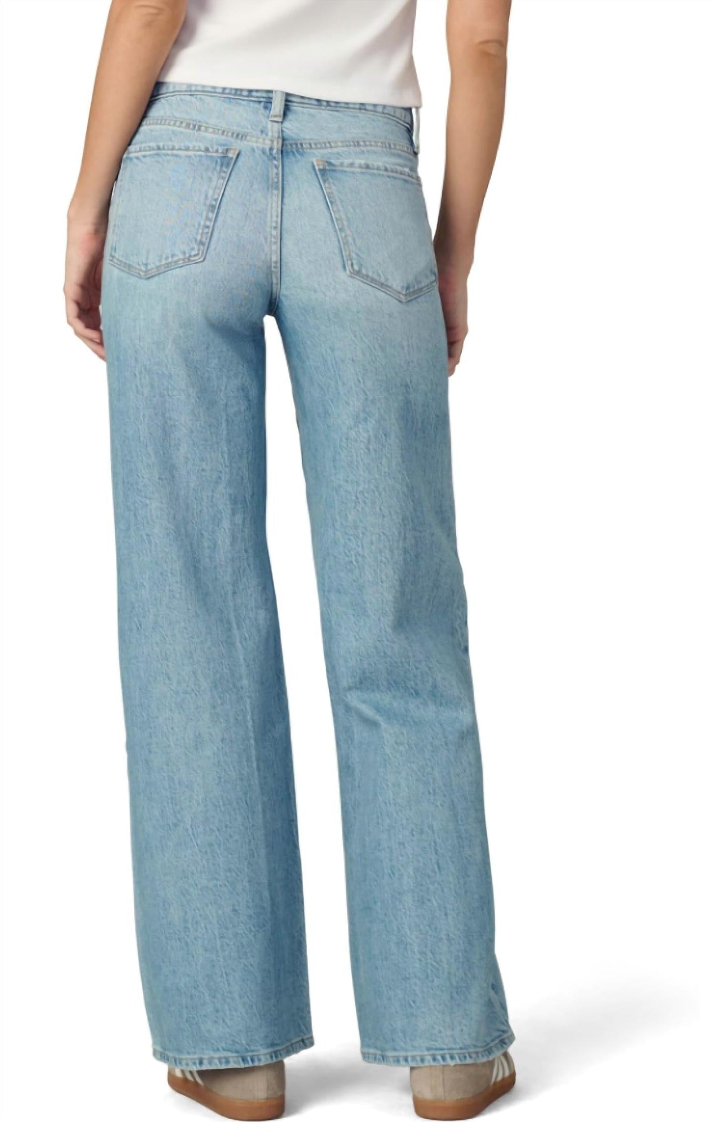 Joe'S Jeans - LOu LOu Low Rise Wide Leg Jeans