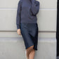Mima Rosso - Knit Mockneck Boxy Top