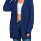 42Pops - Popcorn Sweater Cardigan With Pockets