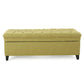 Juliana Storage Ottoman With Birch Legs