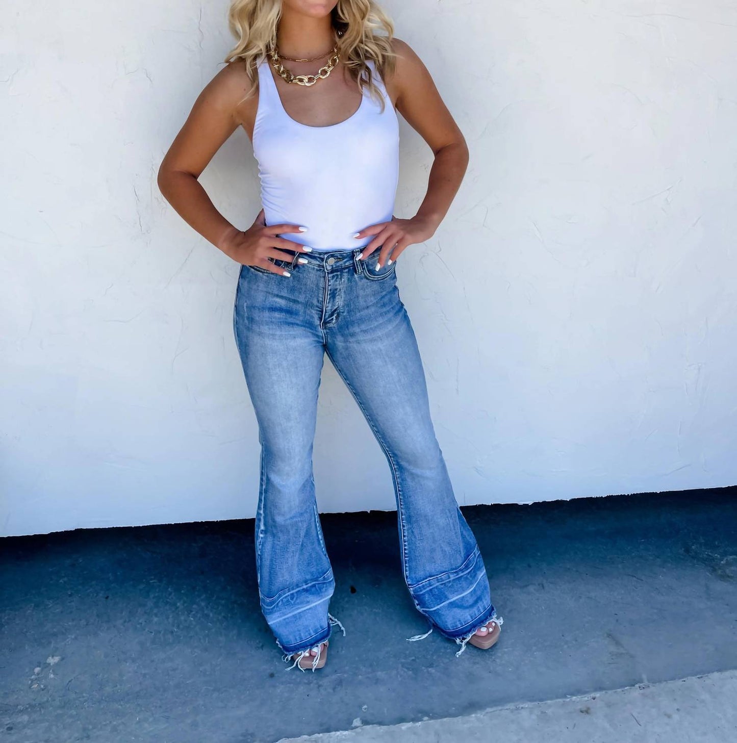 Blakely - Romi Tummy Control Flare Jeans