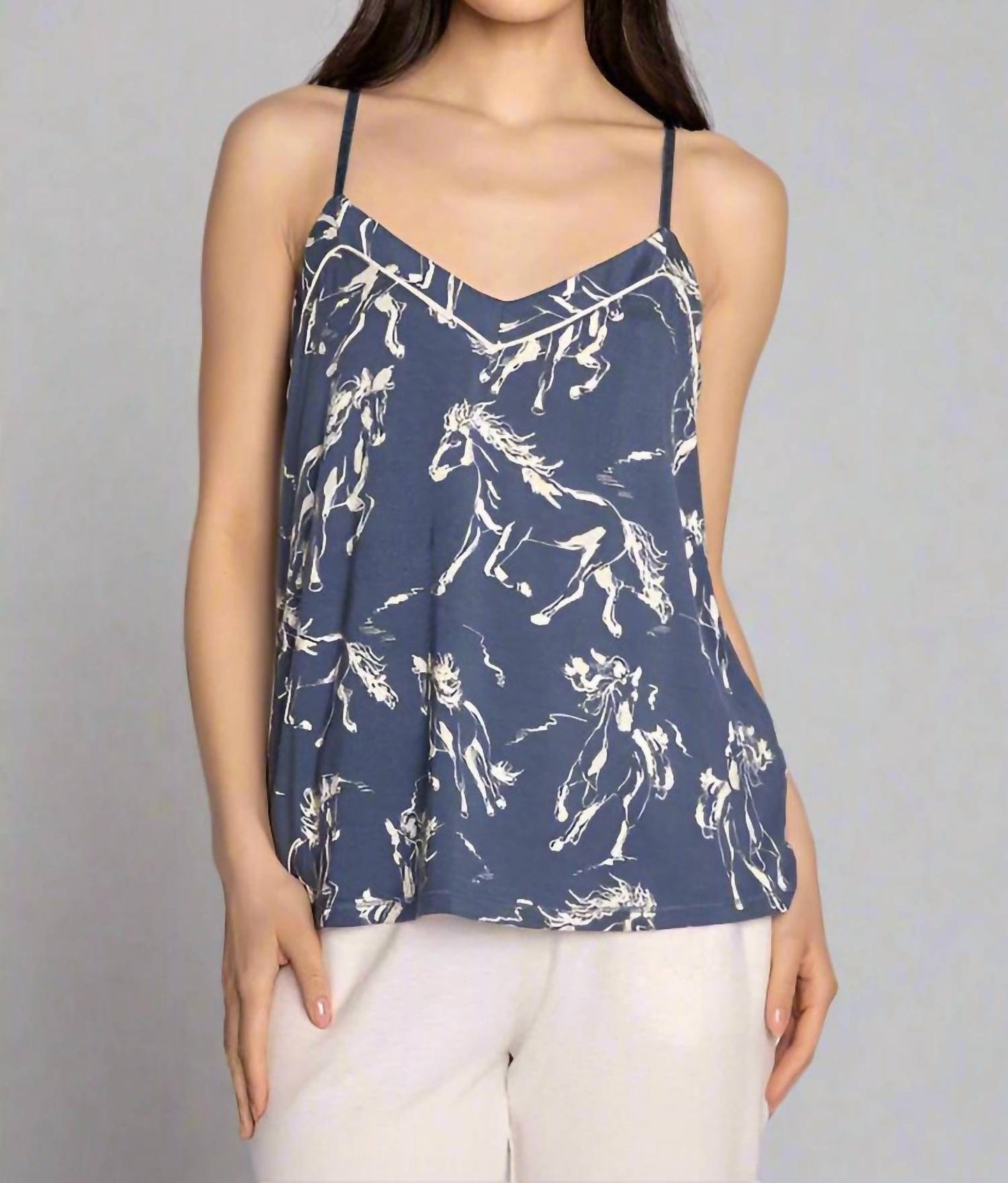 Pj Salvage - Run Wild Sweetheart Cami Top