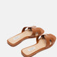 Steve Madden - Women's Haydn H Strap Leather Sandal