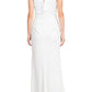 Adrianna Papell - Halter Neck Sleeveless Crepe Dress