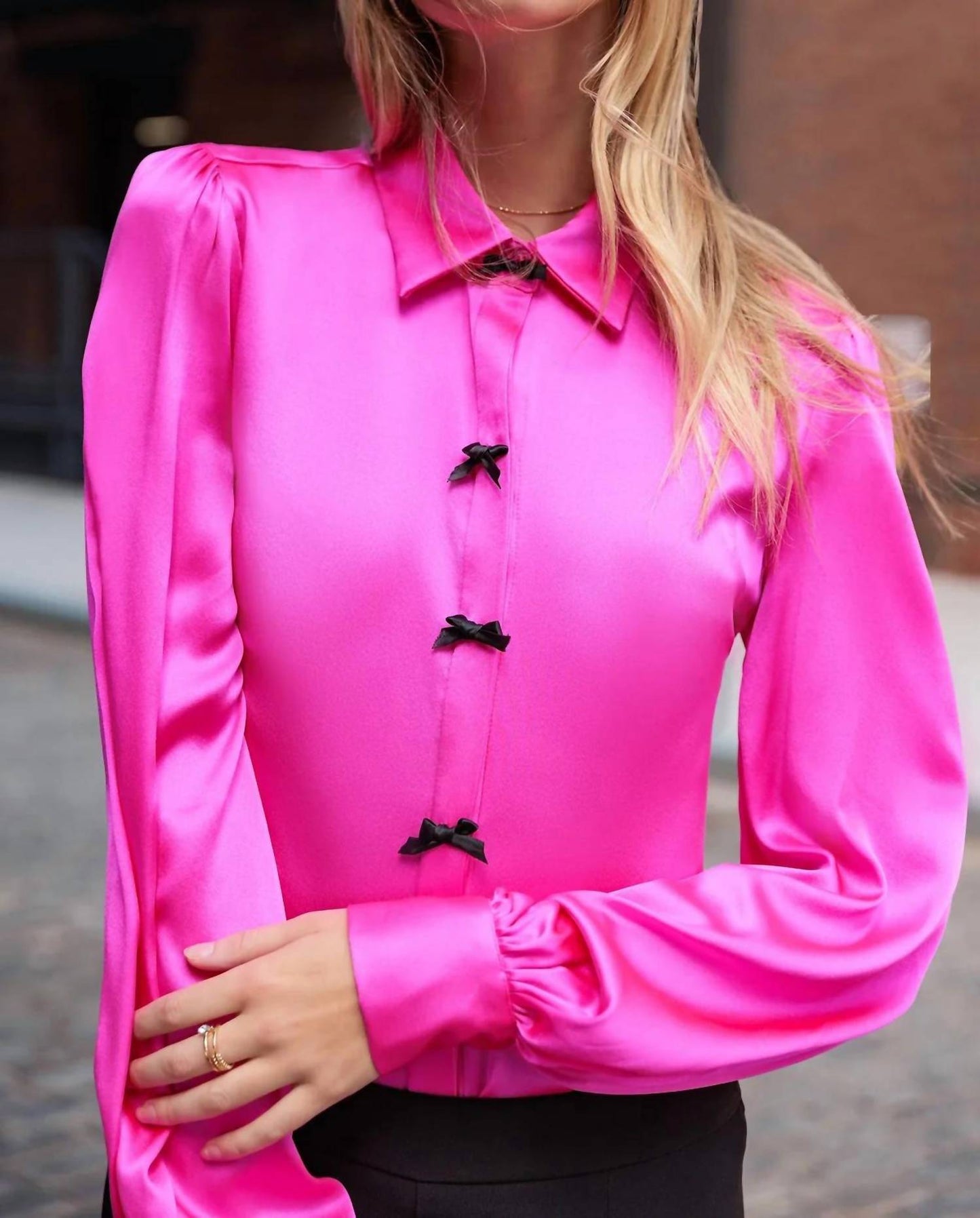 Generation Love - Arly Bow Blouse