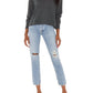 Agolde - Jamie High Rise Classic Organic Denim Jean