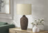 Lighting, Table Lamp, Ceramic, Resin, Contemporary - Gray