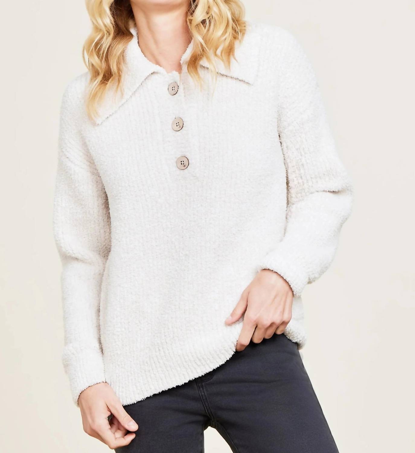 Barefoot Dreams - Cozychic Button Pullover