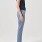 Agolde - Riley Long High Rise Straight Leg Jeans