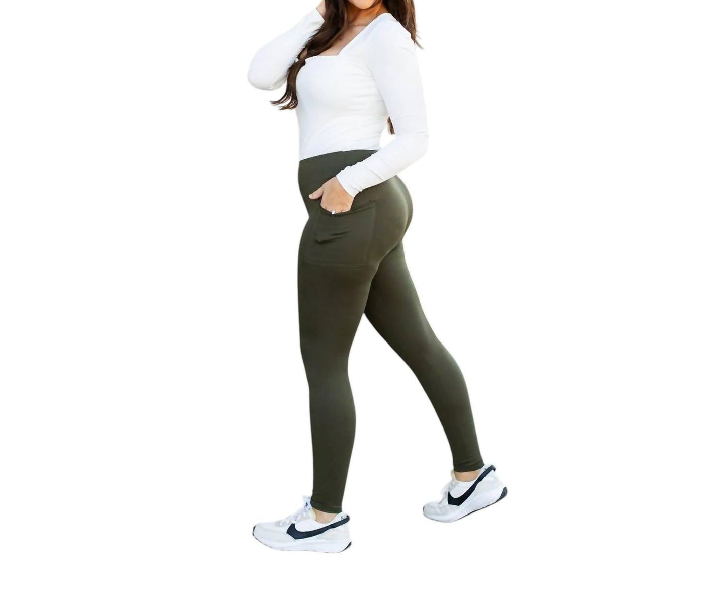 Julia Rose - Full Length Leggings With Pockets