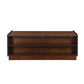 Modern Rectangle Coffee Table with 4 Drawers and 2 Display Shelves