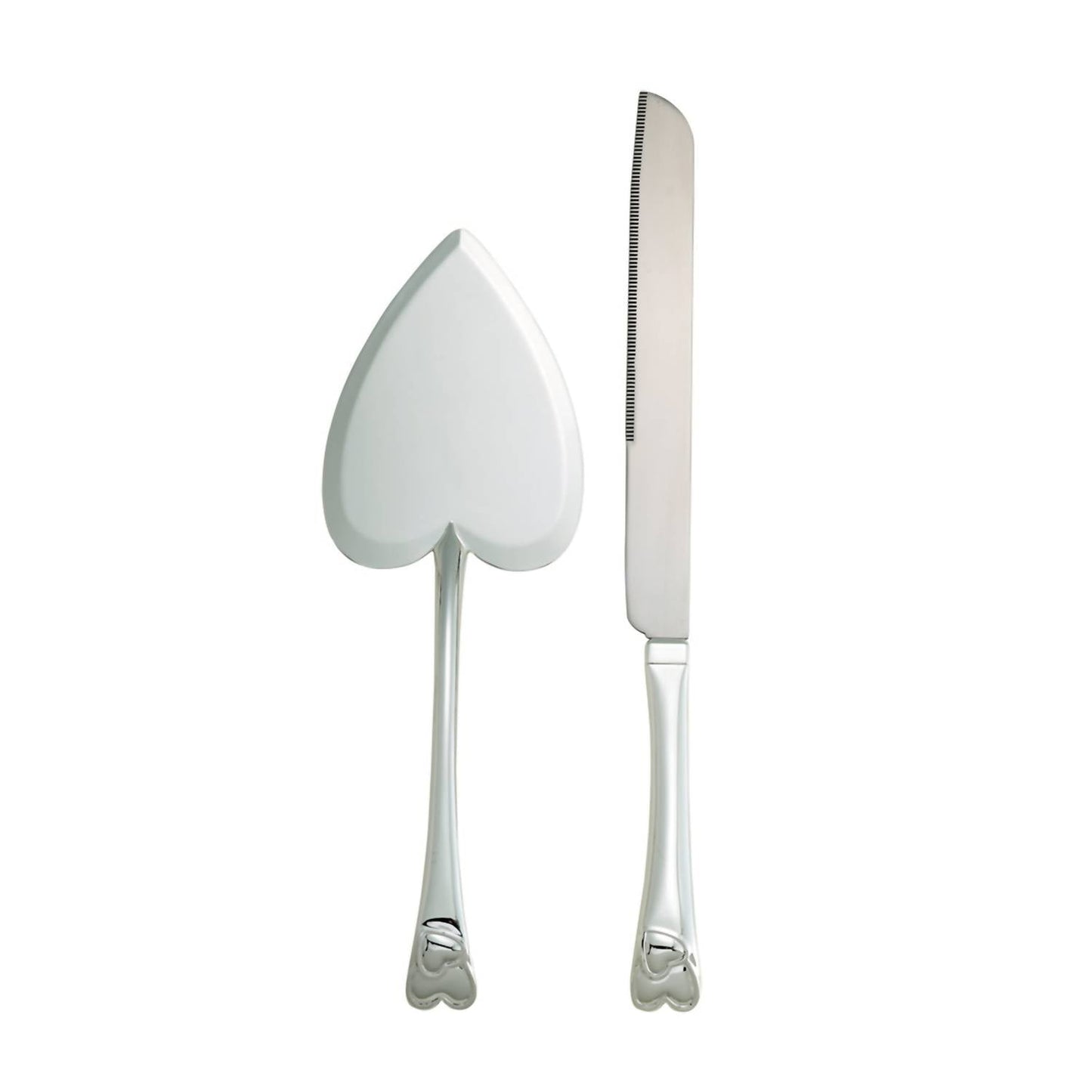 Creative Gifts International - Knife & Server Set With Heart Motif