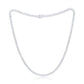 Diana M Jewels - 5.45 Cts Lab Grown Diamond Tennis Necklace