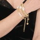 Eklexic - Women's Poppy Horizontal Pearl And Bead Bracelet