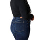 Basic Bae - Asymmetrical Neck Long Sleeve Top
