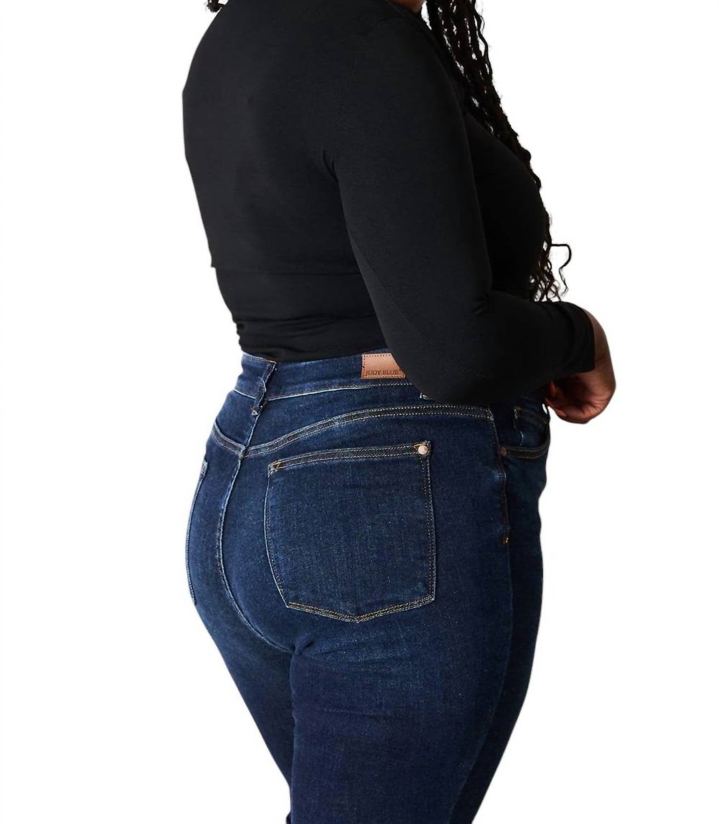 Basic Bae - Asymmetrical Neck Long Sleeve Top
