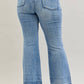 Judy Blue - High Waist Tummy Control Release Hem Flare Stretchy Jeans - Plus