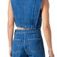 2.7 August Apparel - Keepin' It Classy Denim Vest