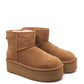 Ugg - महिलाओं के लिए क्लासिक मिनी प्लेटफॉर्म बूट