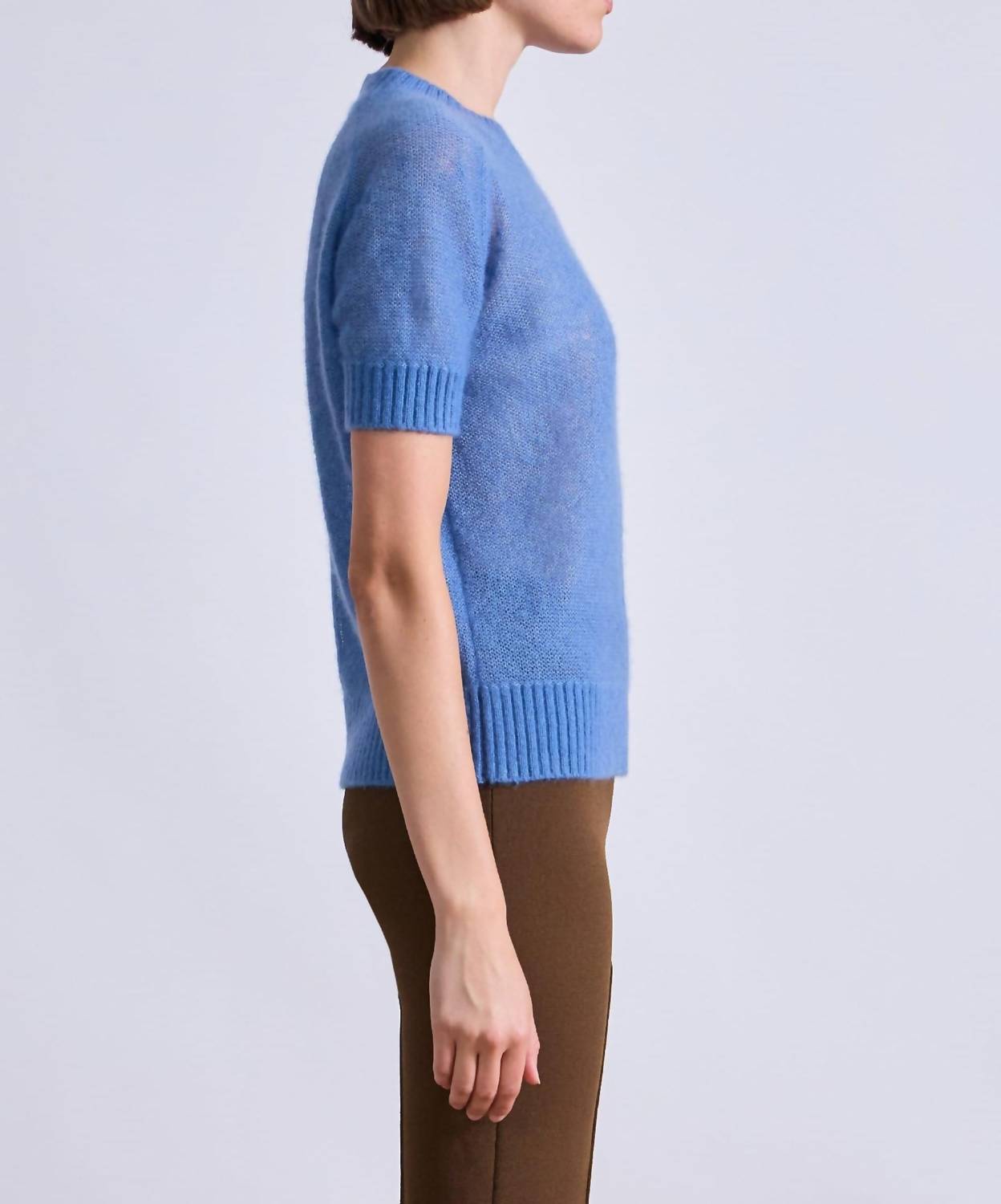 Apiece Apart - Softest Tissue Short-sleeve Sweater