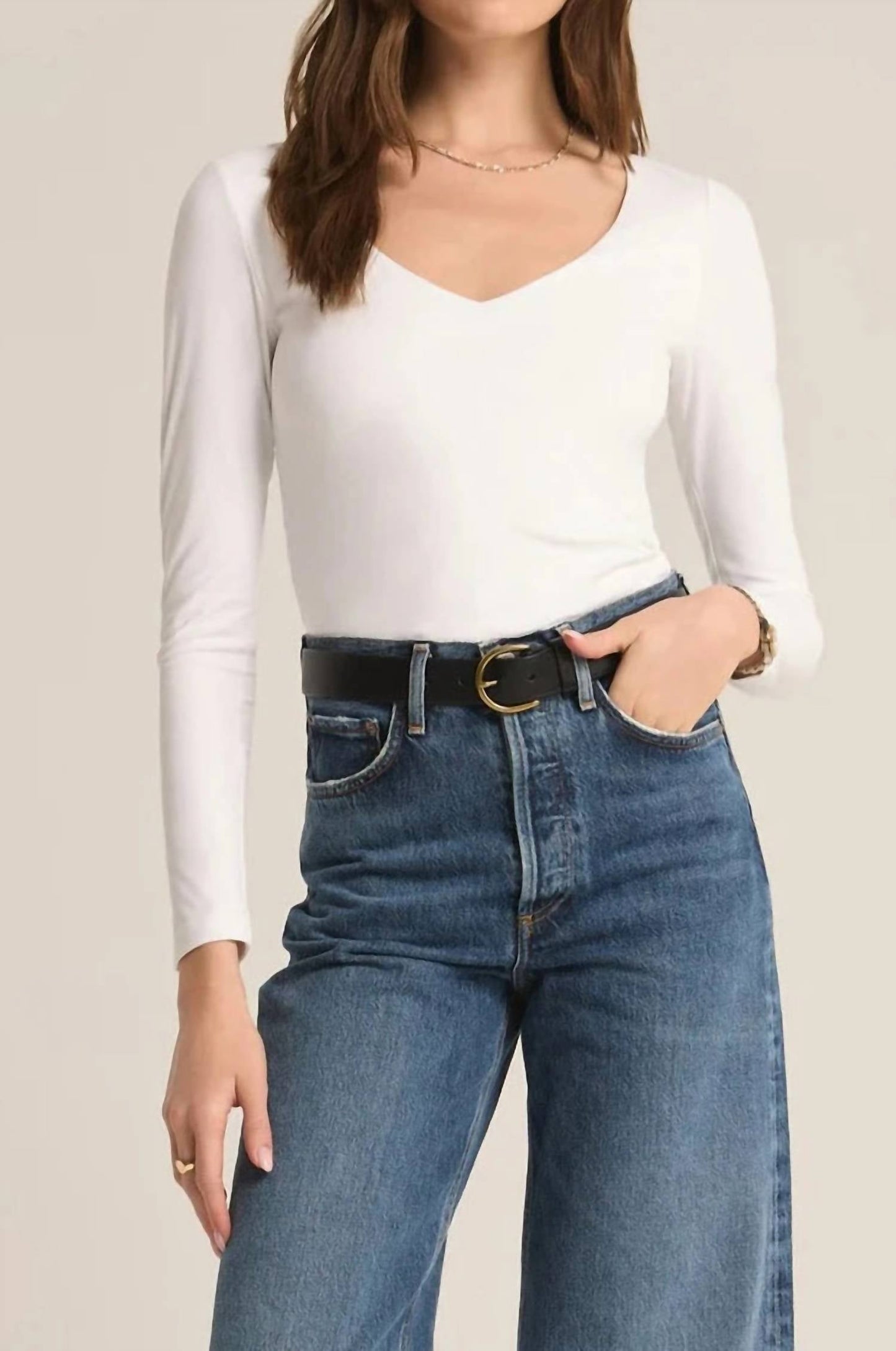 Z Supply - Avala Long Sleeve So Smooth Top