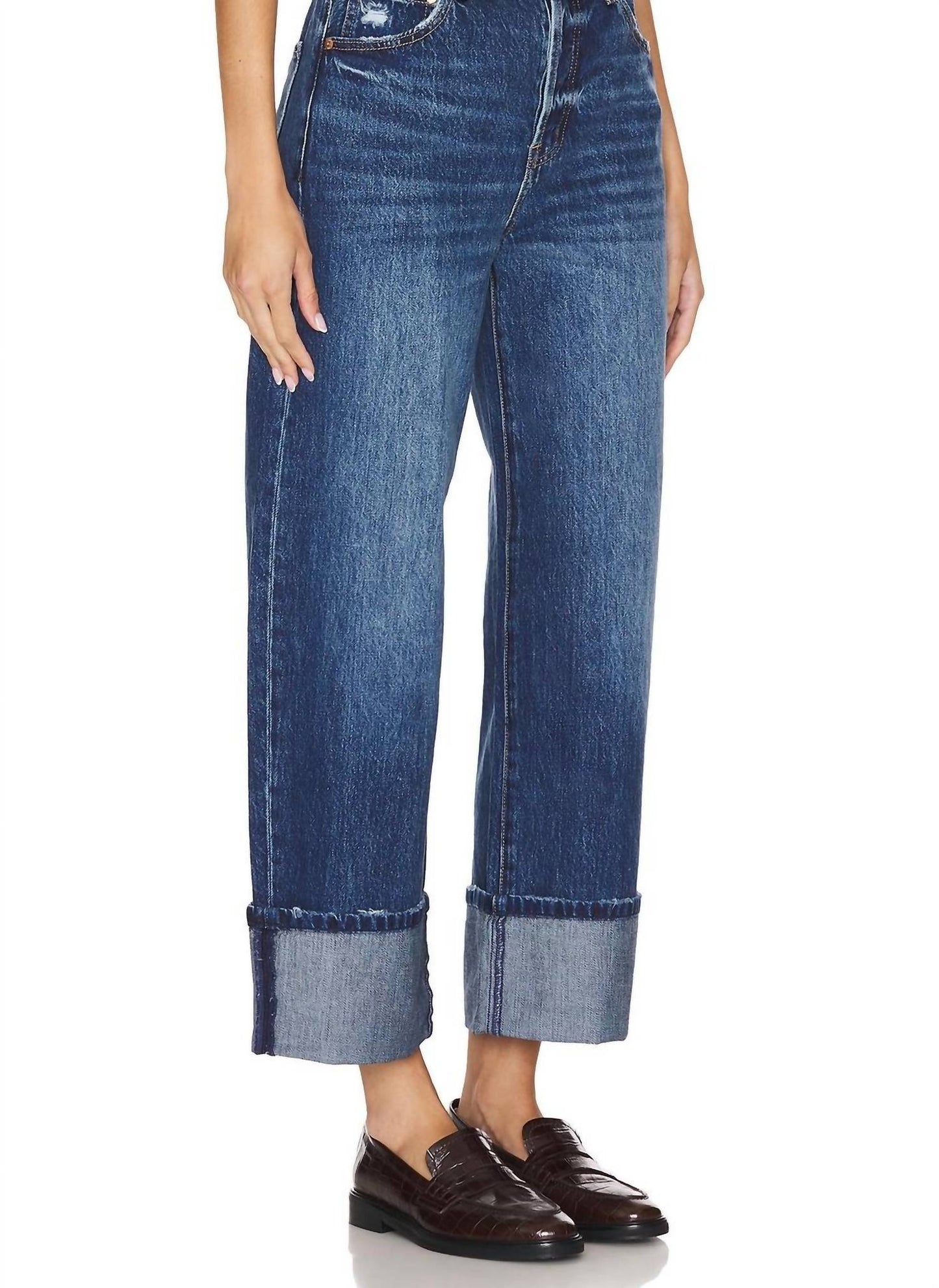 Pistola - Ryder High Rise Cuffed Jean