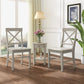 Plethora Dining Chair With X-Shaped Back (Set of 2)