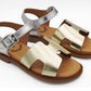 Calzados Fernandez Alonso Sl - लड़कियों के लिए मैटेलिक लेदर सैंडल