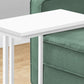 Accent Table Versatile Use, C-Shaped, Contemporary & Modern