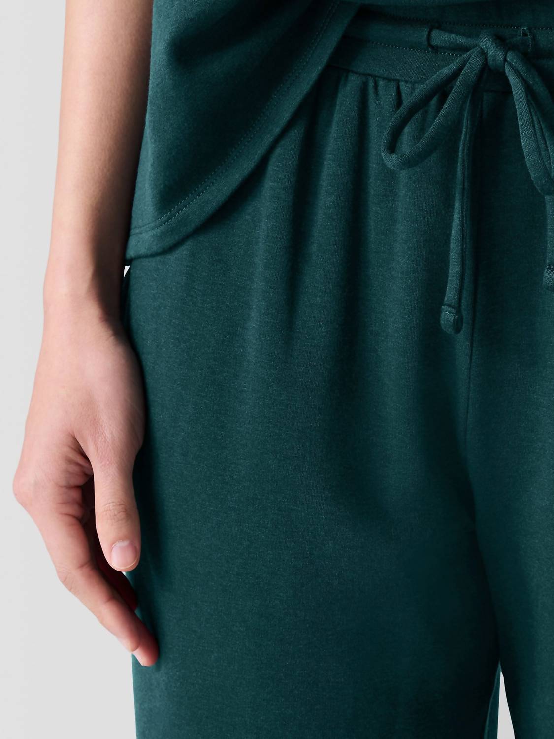 Eileen Fisher - Cozy Brushed Terry Hug Jogger Pant