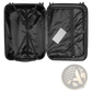 3-in-1 Dark Gray Hardshell Spinner Luggage Set