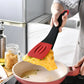 3-in-1 Silicone Slotted Spatula and Kitchen Tongs Clip