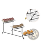 3 Tier Serving Stand with Rectangular Melamine Trays
